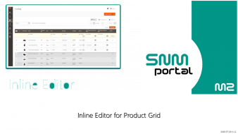 Magento2 Product Grid with Inline Editor